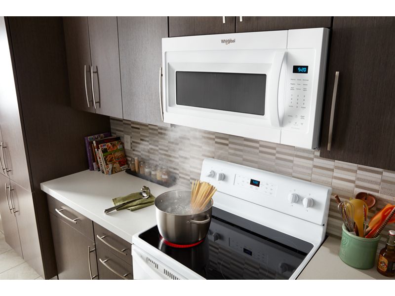 30" Whirlpool 1.9 Cu. Ft. Over the Range Microwave with Sensor Cooking Technology - YWMMS3230SW