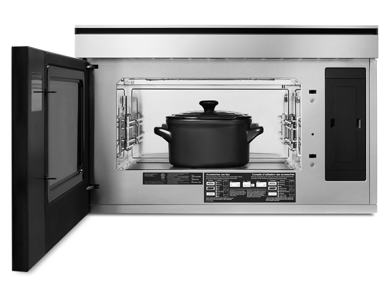 30" Jenn-Air NOIR 7-in-1 Flush Built-in Microwave Oven - YJOETC330SM