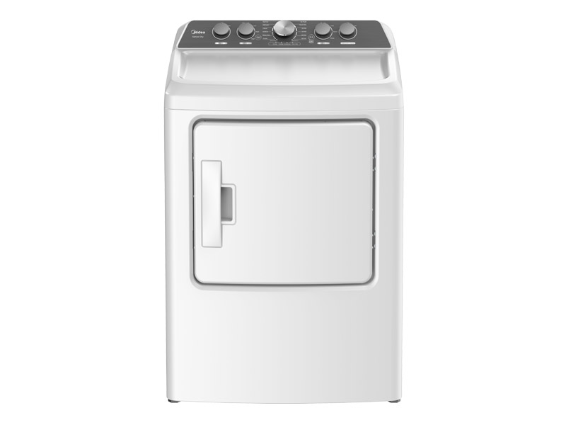 27" Midea 6.7 Cu. Ft. White Top Load Tumble Dryer - MLE47C4AWW