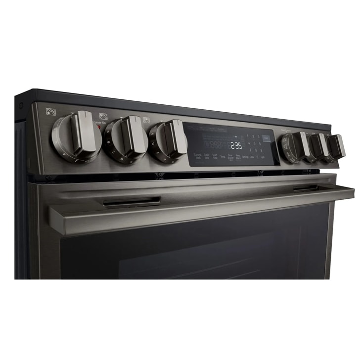 30" LG 6.3 Cu. Ft. Smart Electric Slide-in Range with InstaView ProBake Convection and Air Fry - LSEL6335ZE