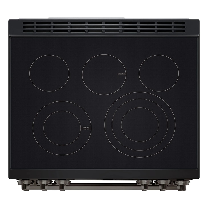 30" LG 6.3 Cu. Ft. Smart Electric Slide-in Range with InstaView ProBake Convection and Air Fry - LSEL6335ZE