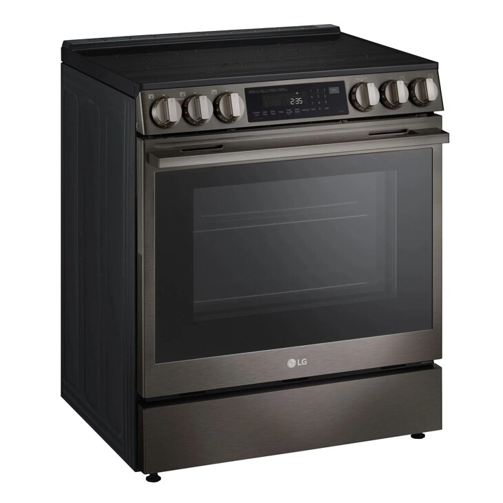 30" LG 6.3 Cu. Ft. Smart Electric Slide-in Range with InstaView ProBake Convection and Air Fry - LSEL6335ZE