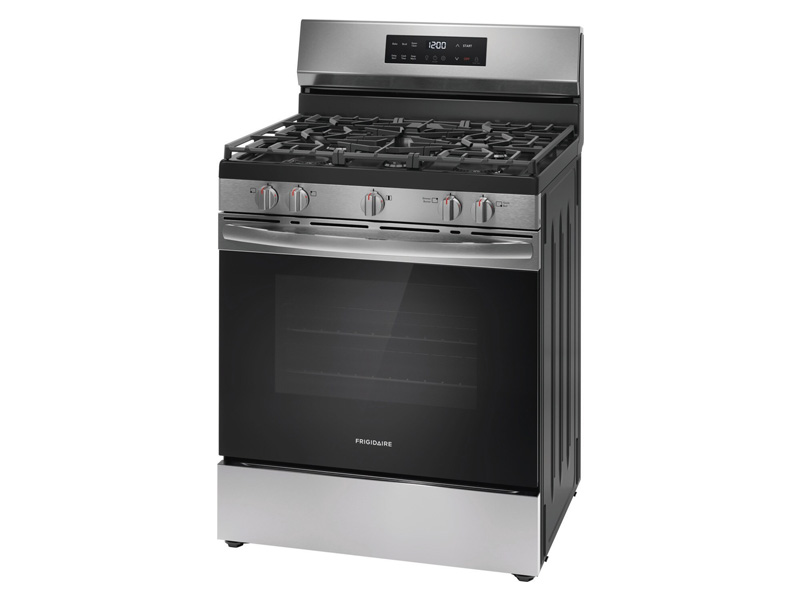 30" Frigidaire 5.1 Cu. Ft. Gas Range with Quick Boil - FCRG3062AS