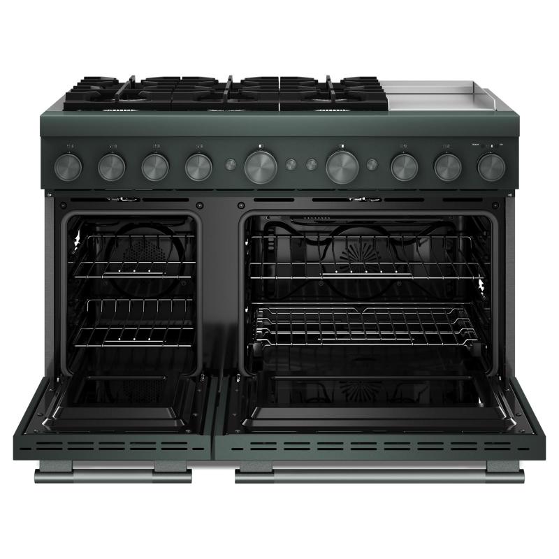 48" KitchenAid 6 Burner Commercial-Style Dual Fuel Range - KFDD948SJP
