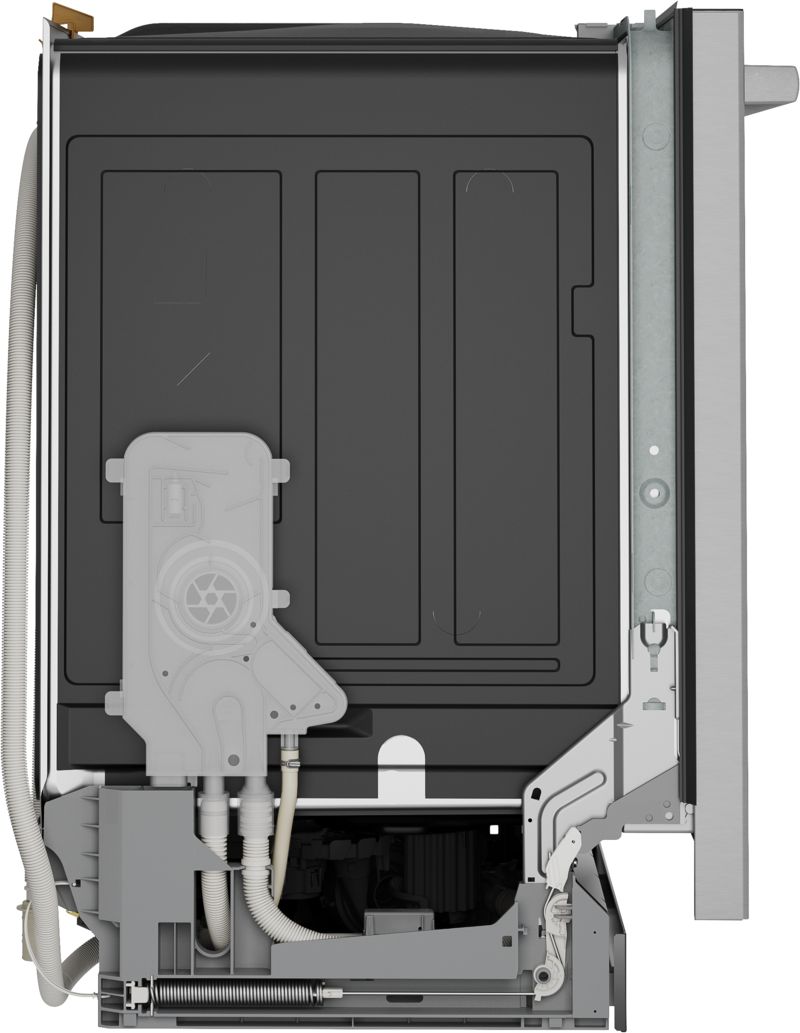 24" Bosch 300 Series Built-in Dishwasher Stainless Steel Anti-fingerprint - SHX53DM5N