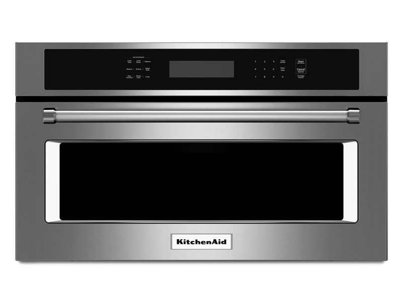 27" KitchenAid 1.4 Cu. Ft. Built In Microwave Oven With Convection Cooking - KMBP107ESS
