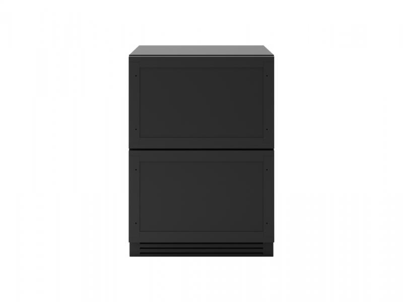 24" Zephyr Presrv  3.9 Cu. Ft. Panel Ready Refrigerator Freezer Drawers - PRRFD24C2AP