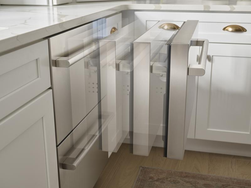 24" Zephyr Presrv  3.9 Cu. Ft. Panel Ready Refrigerator Freezer Drawers - PRRFD24C2AP