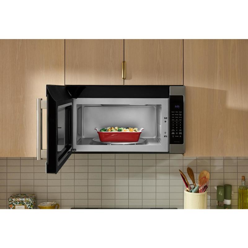 KitchenAid 2.1 Cu. Ft. Microwave Hood Combination with a Handle - YKMMS330SPS
