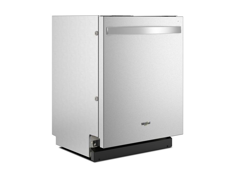Whirlpool 47 dBA Flush to Cabinet Dishwasher with 3rd Rack - WDTF5024SZ