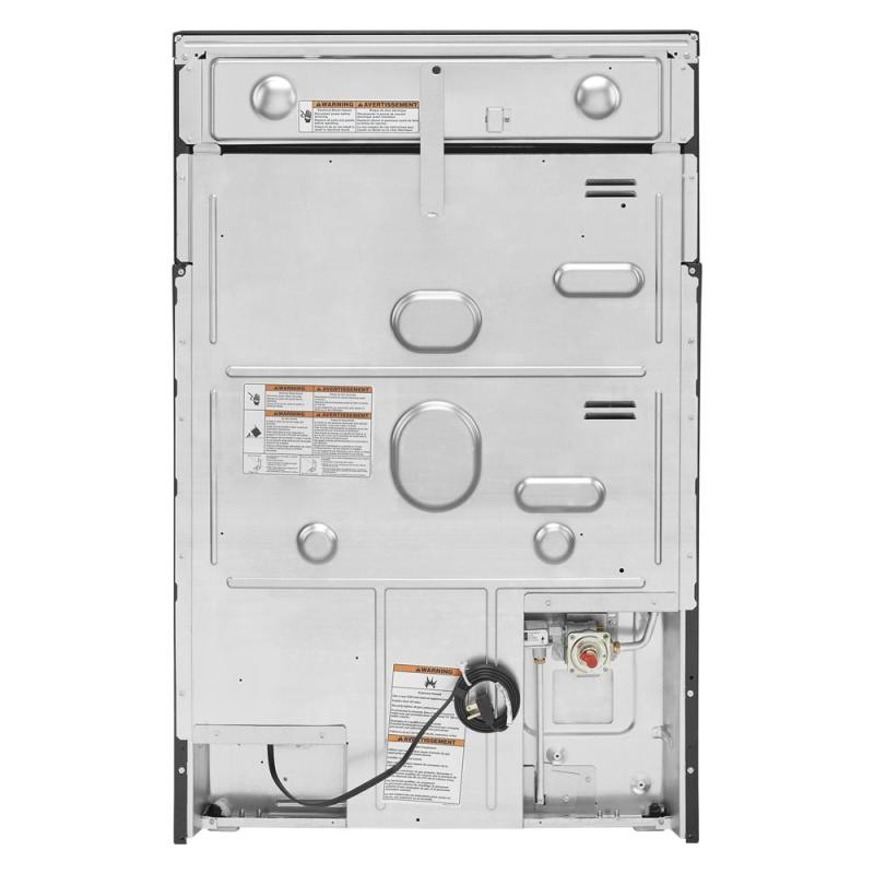 30" KitchenAid 6 Cu. Ft. Double Oven Convection Gas Range With 5 Burner - KFGD500EBS