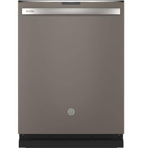 24" GE Profile Stainless Steel Interior Dishwasher with Hidden Controls - PDT715SMNES	